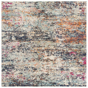 Safavieh Madison 460 Polypropylene Friese Power Loomed Contemporary Rug MAD460Z-8SQ