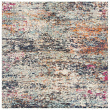 Safavieh Madison 460 Polypropylene Friese Power Loomed Contemporary Rug MAD460Z-8SQ