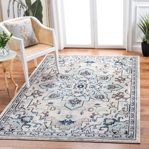 Safavieh Madison 473 Polypropylene Friese Power Loomed Transitional Rug MAD473D-8SQ