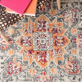 Safavieh Madison 473 Polypropylene Friese Power Loomed Transitional Rug MAD473E-8SQ