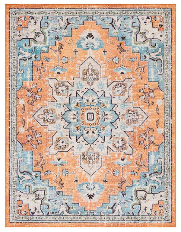 Safavieh Madison 473 Polypropylene Friese Power Loomed Transitional Rug MAD473P-8SQ