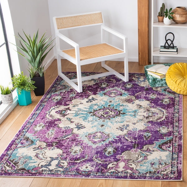 Safavieh Madison 484 Polypropylene Friese Power Loomed Transitional Rug MAD484V-7R