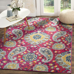 Safavieh Madison 600 Power Loomed Polypropylene Pile Rug MAD600A-5SQ
