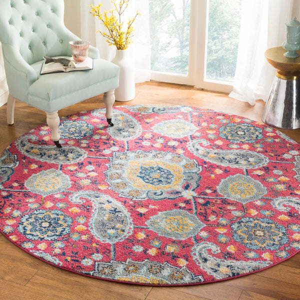 Safavieh Madison 600 Power Loomed Polypropylene Pile Rug MAD600A-5SQ
