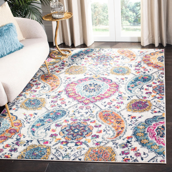 Safavieh Madison 600 Power Loomed Polypropylene Pile Rug MAD600B-8SQ