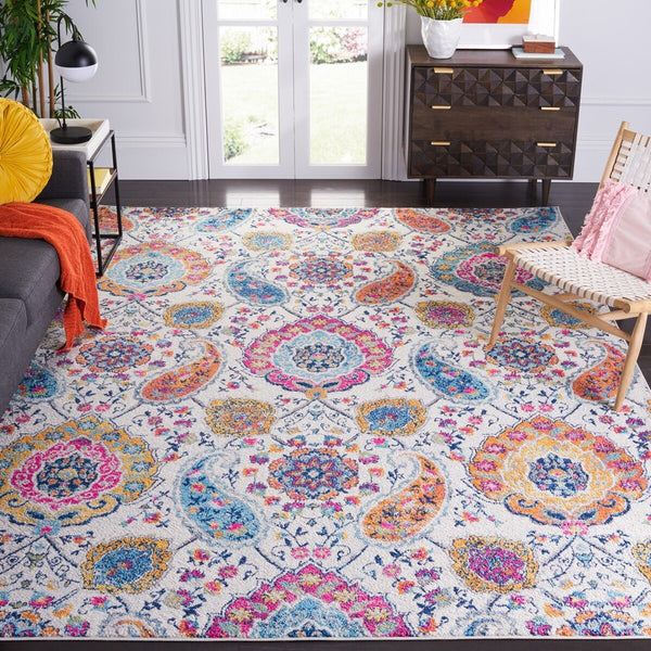 Safavieh Madison 600 Power Loomed Polypropylene Pile Rug MAD600B-8SQ