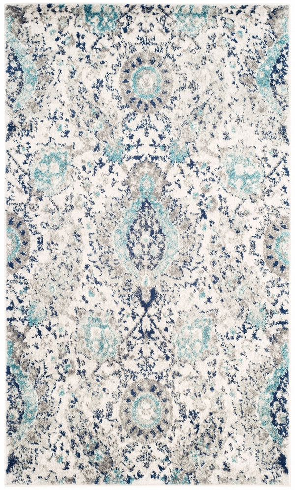 Safavieh Madison 600 Polypropylene Pile 65% Polypropylene 21% Jute 7% Polyester 7% Cotton Rug MAD600C-5SQ