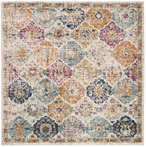 Safavieh Madison 611 Polypropylene Pile 65% Polypropylene 21% Jute 7% Polyester 7% Cotton Rug MAD611B-5SQ