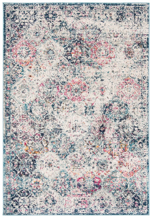 Safavieh Madison 611 Polypropylene Pile 65% Polypropylene 21% Jute 7% Polyester 7% Cotton Rug MAD611N-5SQ
