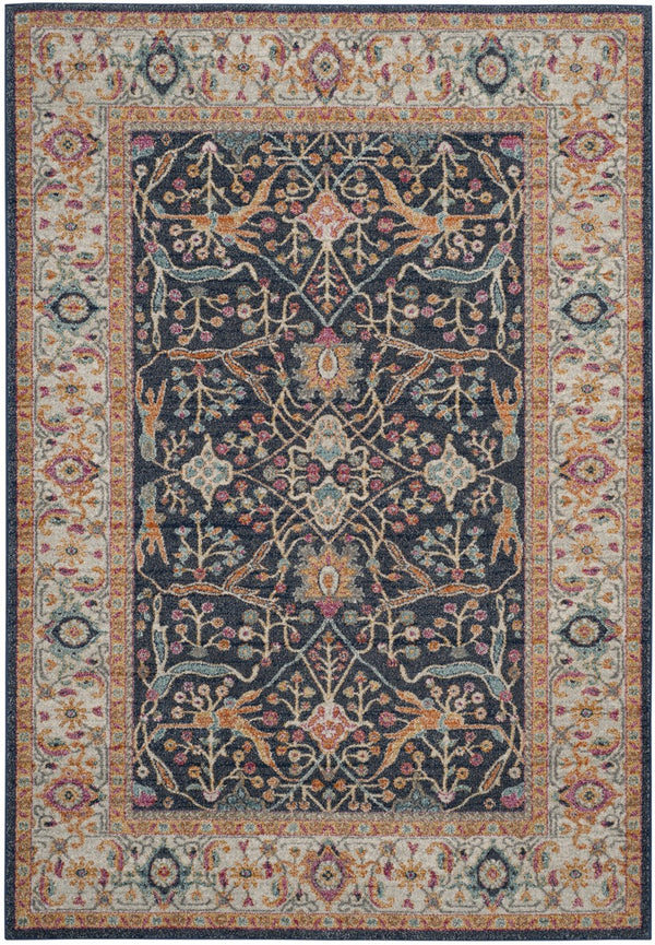 Safavieh Madison 612 Polypropylene Pile 65% Polypropylene 21% Jute 7% Polyester 7% Cotton Rug MAD612D-5SQ