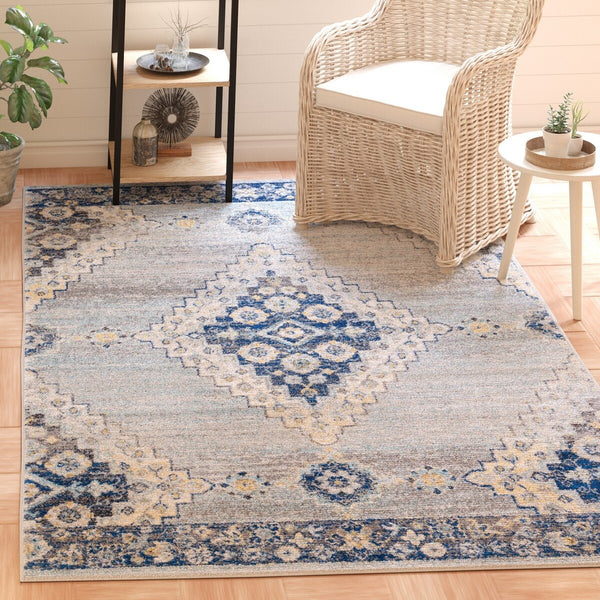 Safavieh Madison 615 Polypropylene Pile 65% Polypropylene 21% Jute 7% Polyester 7% Cotton Traditional Rug MAD615F-4