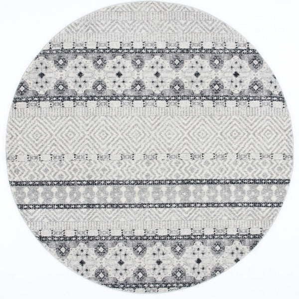 Madison 700 Madison 797 Bohemian Power Loomed 65% Polypropylene 21% Jute 7% Polyester 7% Cotton Rug Charcoal / Grey