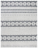 Madison 700 Madison 797 Bohemian Power Loomed 65% Polypropylene 21% Jute 7% Polyester 7% Cotton Rug Charcoal / Grey