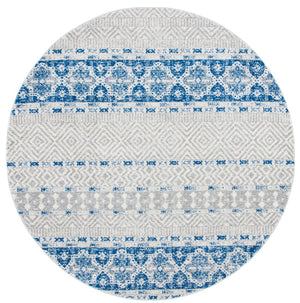 Madison 700 Madison 797 Bohemian Power Loomed 65% Polypropylene 21% Jute 7% Polyester 7% Cotton Rug Silver / Navy