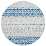 Madison 700 Madison 797 Bohemian Power Loomed 65% Polypropylene 21% Jute 7% Polyester 7% Cotton Rug Silver / Navy