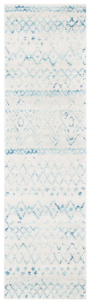 Madison 700 Madison 798 Bohemian Power Loomed 65% Polypropylene 21% Jute 7% Polyester 7% Cotton Rug Ivory / Aqua