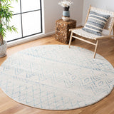 Madison 700 Madison 798 Bohemian Power Loomed 65% Polypropylene 21% Jute 7% Polyester 7% Cotton Rug Ivory / Aqua