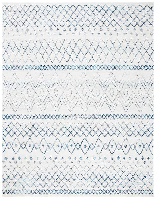 Madison 700 Madison 798 Bohemian Power Loomed 65% Polypropylene 21% Jute 7% Polyester 7% Cotton Rug Ivory / Navy