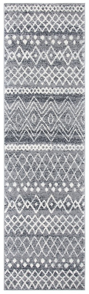 Madison 700 Madison 798 Bohemian Power Loomed 65% Polypropylene 21% Jute 7% Polyester 7% Cotton Rug Charcoal / Ivory