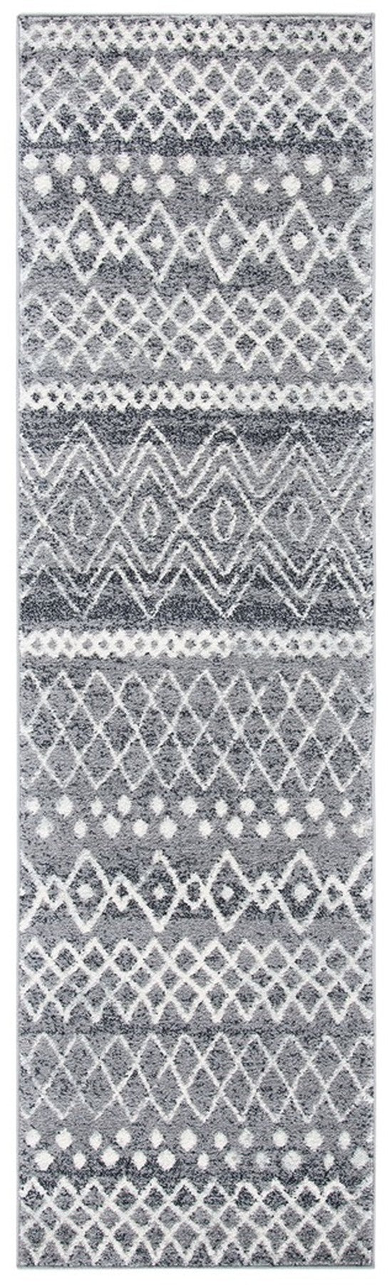 Madison 700 Madison 798 Bohemian Power Loomed 65% Polypropylene 21% Jute 7% Polyester 7% Cotton Rug Charcoal / Ivory