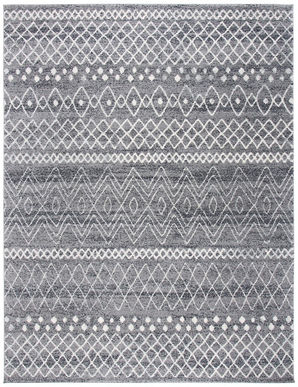 Madison 700 Madison 798 Bohemian Power Loomed 65% Polypropylene 21% Jute 7% Polyester 7% Cotton Rug Charcoal / Ivory