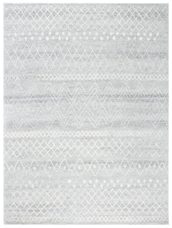 Madison 700 Madison 798 Bohemian Power Loomed 65% Polypropylene 21% Jute 7% Polyester 7% Cotton Rug Silver / Ivory