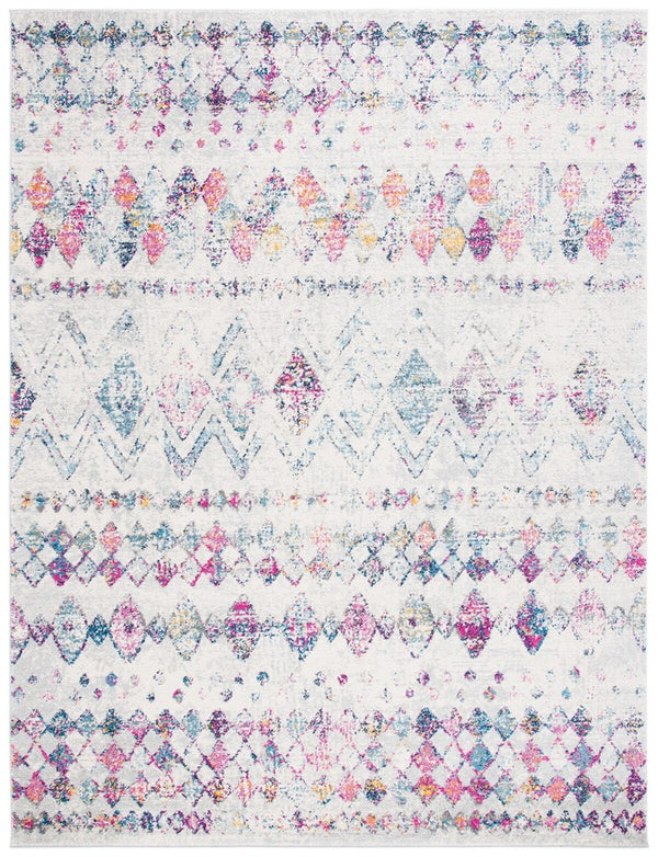 Madison 700 Madison 798 Bohemian Power Loomed 65% Polypropylene 21% Jute 7% Polyester 7% Cotton Rug Grey / Purple