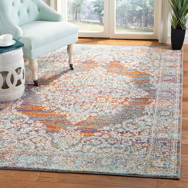 Safavieh Madison 947 Power Loomed 78% Polypropylene/14% Jute/8% Latex Transitional Rug MAD947R-4