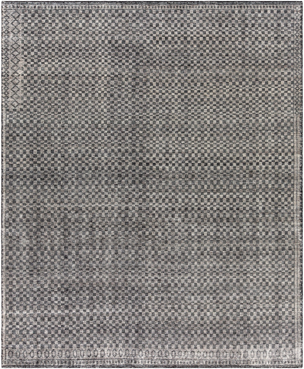 Malaga MAG-2300 Modern Wool Rug MAG2300-81012 Khaki, Black, Light Gray 100% Wool 8'10" x 12'