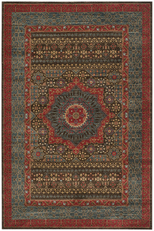 Safavieh Mahal 620 Power Loomed Polypropylene Traditional Rug MAH620C-3