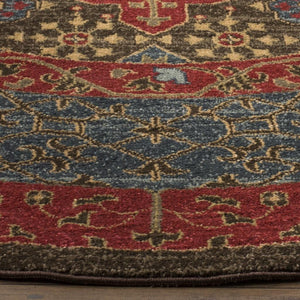 Safavieh Mahal 620 Polypropylene Pile Power Loomed Traditional Rug MAH620C-9SQ