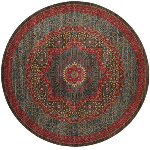 Safavieh Mahal 620 Power Loomed Polypropylene Traditional Rug MAH620C-3