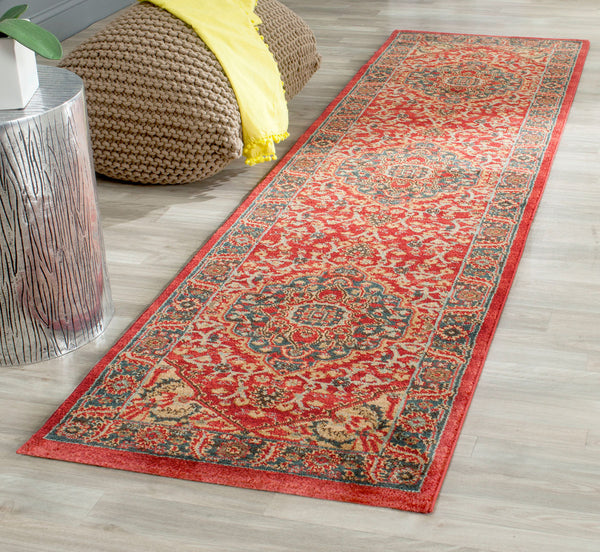 Safavieh Mahal 621 Power Loomed Polypropylene Traditional Rug MAH621C-3