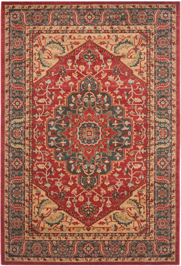 Safavieh Mahal 621 Power Loomed Polypropylene Traditional Rug MAH621C-3