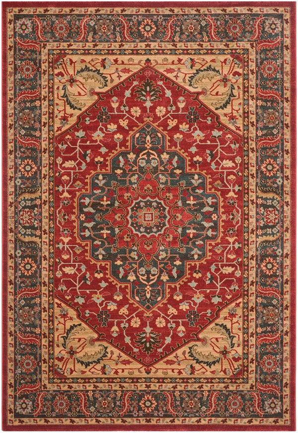Safavieh Mahal 621 Power Loomed Polypropylene Traditional Rug MAH621C-3