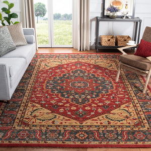 Safavieh Mahal 621 Power Loomed Polypropylene Traditional Rug MAH621C-3