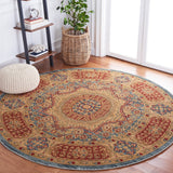 Safavieh Mahal 622 Power Loomed Polypropylene Transitional Rug MAH622C-7SQ