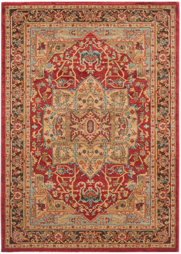 Safavieh Mahal 625 Power Loomed Polypropylene Traditional Rug MAH625B-3R