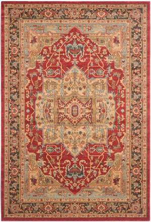 Safavieh Mahal 625 Polypropylene Pile Power Loomed Traditional Rug MAH625B-3SQ