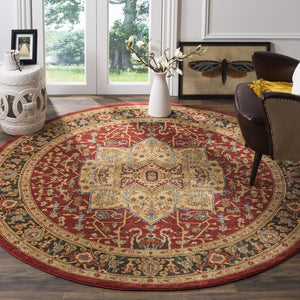 Safavieh Mahal 625 Power Loomed Polypropylene Traditional Rug MAH625B-3R