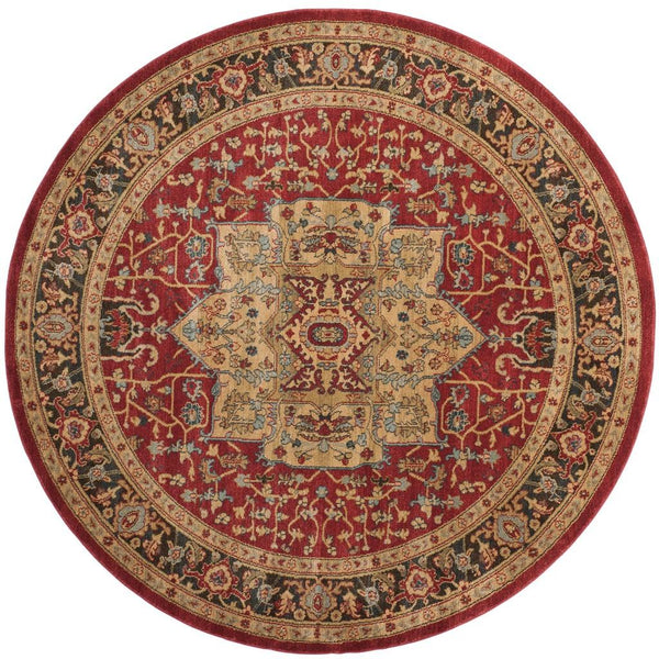 Safavieh Mahal 625 Power Loomed Polypropylene Traditional Rug MAH625B-3R