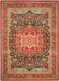 Safavieh Mahal 625 Polypropylene Pile Power Loomed Traditional Rug MAH625D-810