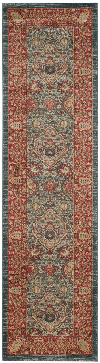 Safavieh Mahal 655 Polypropylene Pile Power Loomed Traditional Rug MAH655C-9SQ