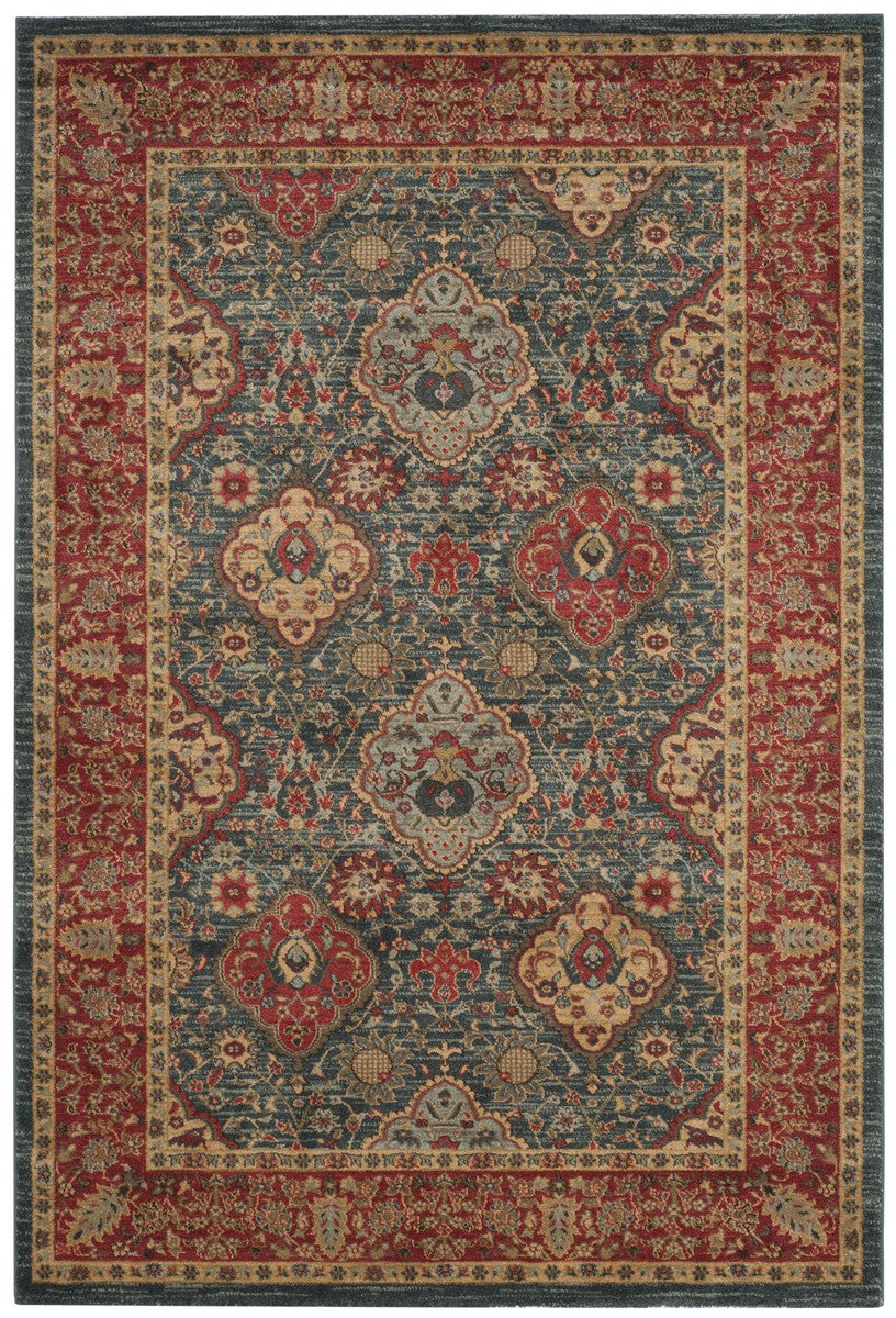 Safavieh Mahal 655 Polypropylene Pile Power Loomed Traditional Rug MAH655C-9SQ