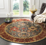 Safavieh Mahal 655 Power Loomed Polypropylene Traditional Rug MAH655C-4R