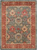 Safavieh Mahal 655 Power Loomed Polypropylene Traditional Rug MAH655C-4R