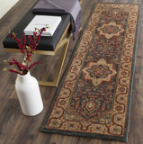 Safavieh Mahal 656 Polypropylene Pile Power Loomed Traditional Rug MAH656E-3SQ