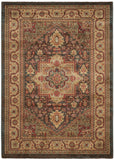 Safavieh Mahal 656 Polypropylene Pile Power Loomed Traditional Rug MAH656E-3SQ