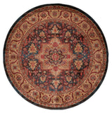 Safavieh Mahal 656 Polypropylene Pile Power Loomed Traditional Rug MAH656E-3SQ