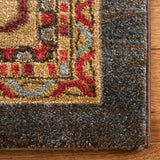 Safavieh Mahal 656 Polypropylene Pile Power Loomed Traditional Rug MAH656E-3SQ